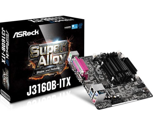 Περισσότερες πληροφορίες για "Asrock J3160B-ITX"