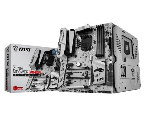 Περισσότερες πληροφορίες για "MSI Z170A MPOWER GAMING TITANIUM"