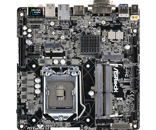 Περισσότερες πληροφορίες για "Asrock H110TM-ITX"