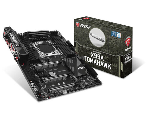 Περισσότερες πληροφορίες για "MSI X99A TOMAHAWK"