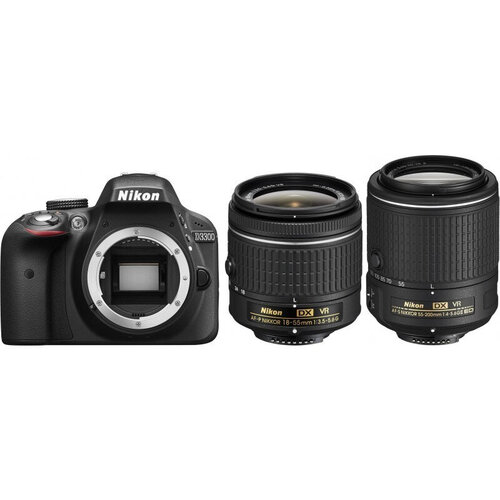 Περισσότερες πληροφορίες για "Nikon D3300 + AF-P DX 18-55 VR AF-S 55-200 II"