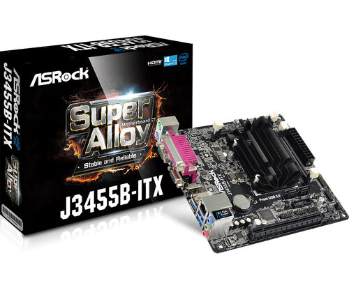 Περισσότερες πληροφορίες για "Asrock J3455B-ITX"