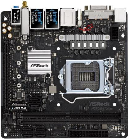 Περισσότερες πληροφορίες για "Asrock H270M-ITX/ac"