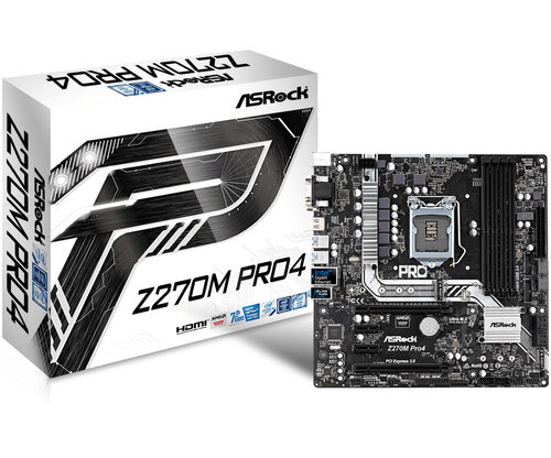 Περισσότερες πληροφορίες για "Asrock Z270M Pro4"