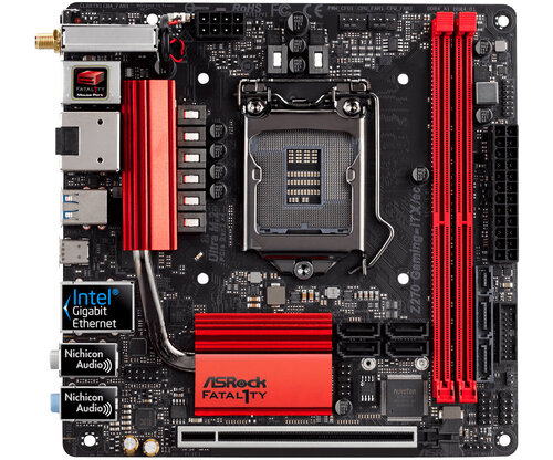 Περισσότερες πληροφορίες για "Asrock Fatal1ty Z270 Gaming-ITX/ac"