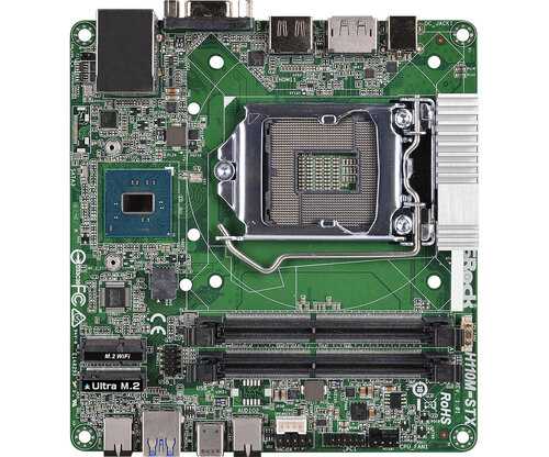 Περισσότερες πληροφορίες για "Asrock H110M-STX"