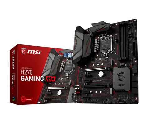 Περισσότερες πληροφορίες για "MSI H270 GAMING M3"