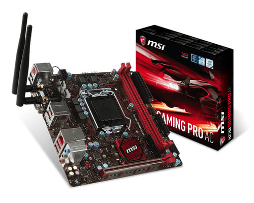 Περισσότερες πληροφορίες για "MSI H270I GAMING PRO AC"