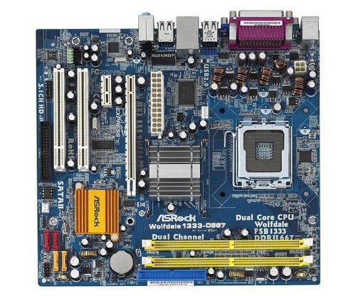 Περισσότερες πληροφορίες για "Asrock Wolfdale1333-D667"