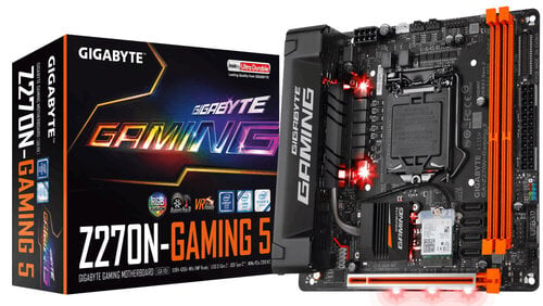 Περισσότερες πληροφορίες για "Gigabyte GA-Z270N-GAMING 5"