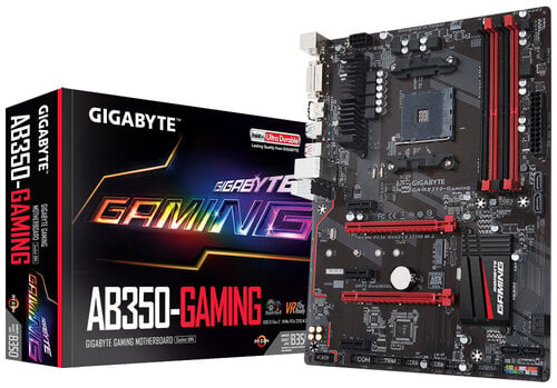 Περισσότερες πληροφορίες για "Gigabyte GA-AB350-Gaming"