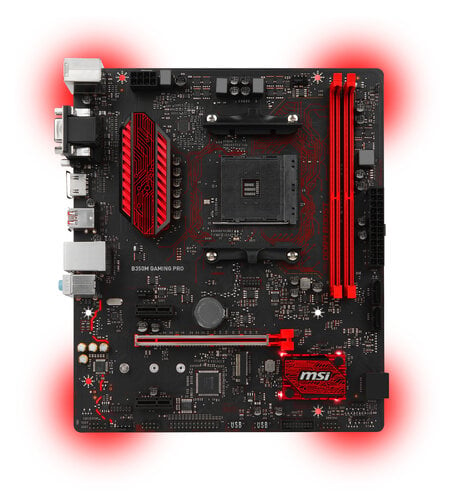 Περισσότερες πληροφορίες για "MSI B350M GAMING PRO"