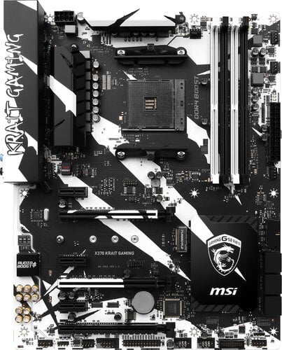 Περισσότερες πληροφορίες για "MSI X370 KRAIT GAMING"