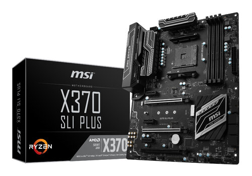 Περισσότερες πληροφορίες για "MSI X370 SLI PLUS"