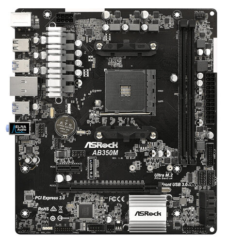 Περισσότερες πληροφορίες για "Asrock AB350M"