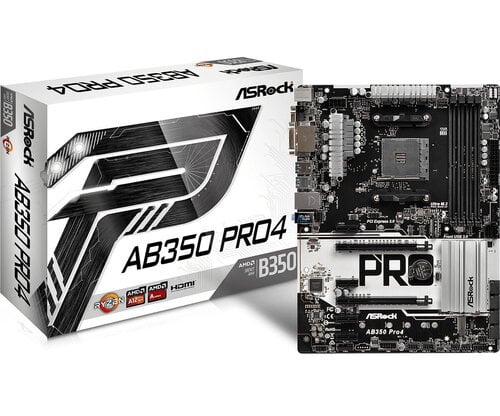 Περισσότερες πληροφορίες για "Asrock AB350 Pro4"