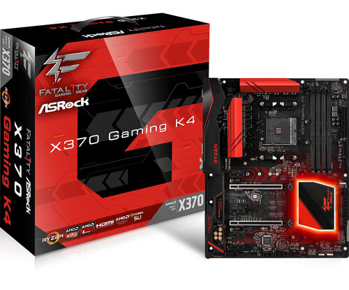 Περισσότερες πληροφορίες για "Asrock Fatal1ty X370 Gaming K4"