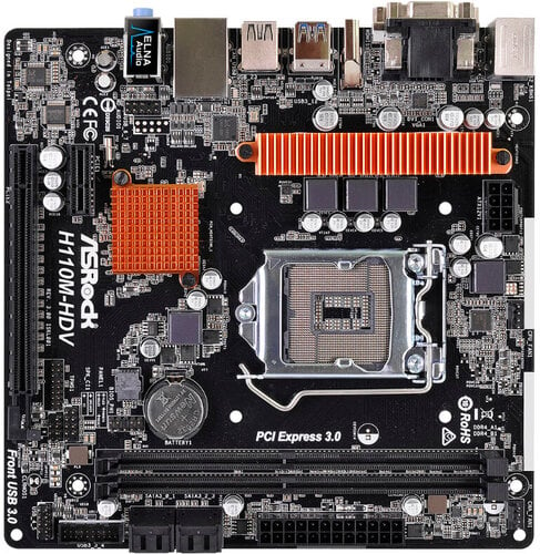 Περισσότερες πληροφορίες για "Asrock H110M-HDV R3.0"