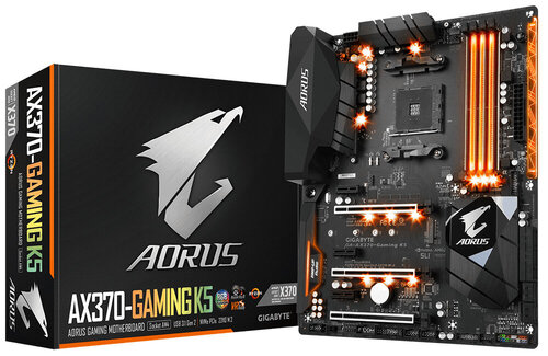 Περισσότερες πληροφορίες για "Gigabyte AX370-Gaming K5"