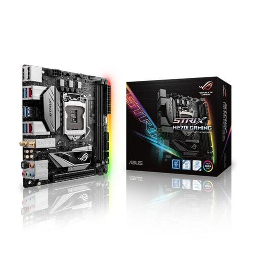 Περισσότερες πληροφορίες για "ASUS STRIX H270I GAMING"