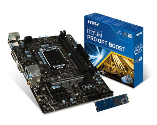 Περισσότερες πληροφορίες για "MSI B250M PRO OPT BOOST"