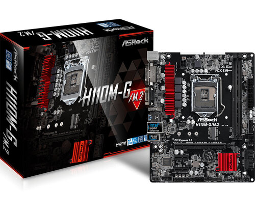 Περισσότερες πληροφορίες για "Asrock H110M-G/M.2"