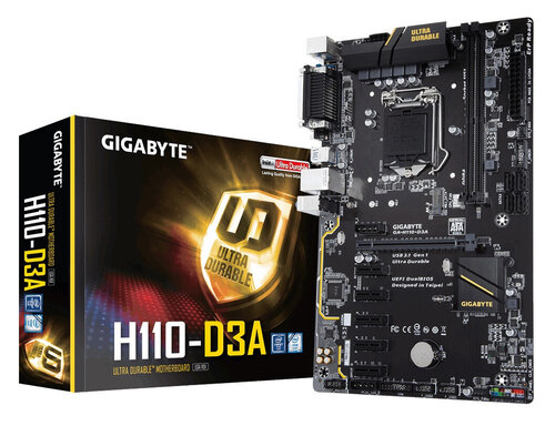 Περισσότερες πληροφορίες για "Gigabyte H110-D3A"