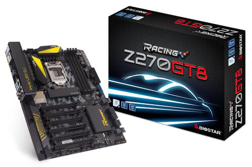 Περισσότερες πληροφορίες για "Biostar Z270GT8"