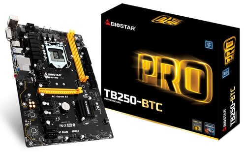 Περισσότερες πληροφορίες για "Biostar TB250-BTC"