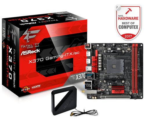 Περισσότερες πληροφορίες για "Asrock Fatal1ty X370 Gaming-ITX/ac"