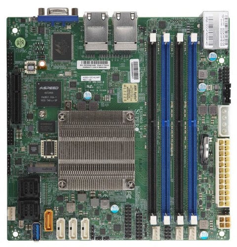 Περισσότερες πληροφορίες για "Supermicro A2SDi-8C-HLN4F"