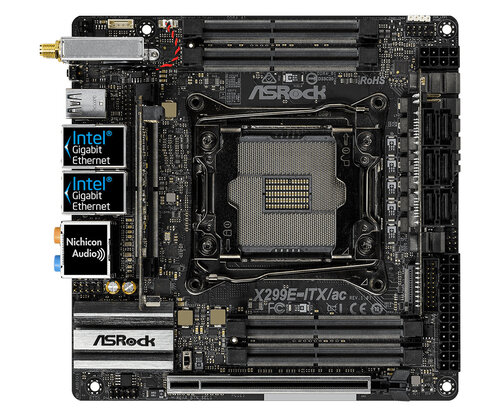 Περισσότερες πληροφορίες για "Asrock X299E-ITX/AC"