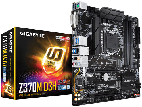 Περισσότερες πληροφορίες για "Gigabyte Z370M D3H"