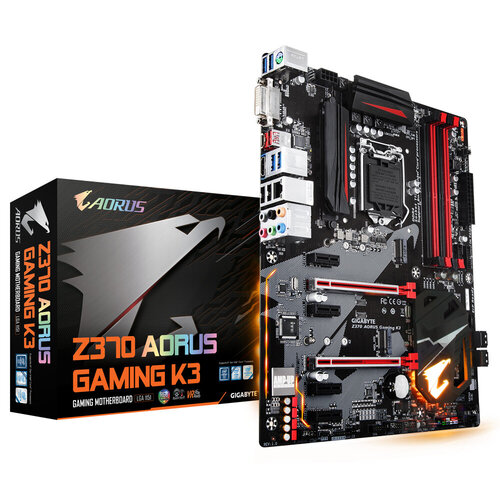 Περισσότερες πληροφορίες για "Gigabyte Z370 AORUS Gaming K3 (rev. 1.0)"