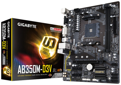 Περισσότερες πληροφορίες για "Gigabyte GA-AB350M-D3V"