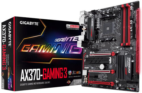 Περισσότερες πληροφορίες για "Gigabyte GA-AX370-Gaming 3"