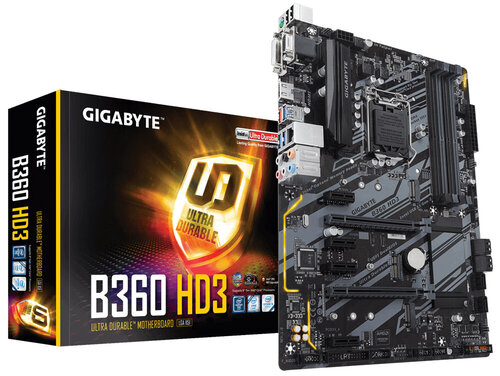 Περισσότερες πληροφορίες για "Gigabyte B360 HD3"