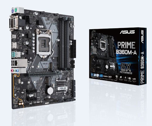 Περισσότερες πληροφορίες για "ASUS PRIME B360M-A"