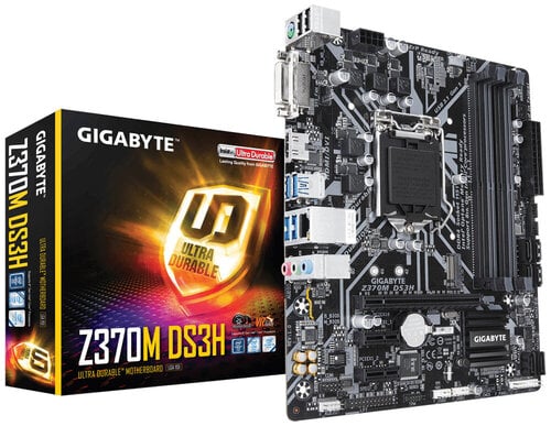 Περισσότερες πληροφορίες για "Gigabyte Z370M-DS3H"