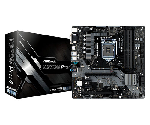 Περισσότερες πληροφορίες για "Asrock H370M Pro4"