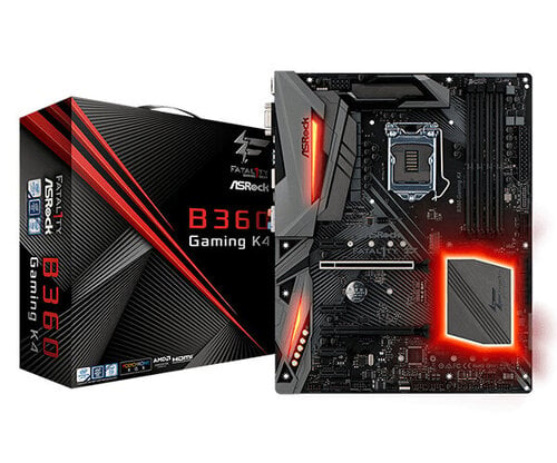 Περισσότερες πληροφορίες για "Asrock Fatal1ty B360 Gaming K4"