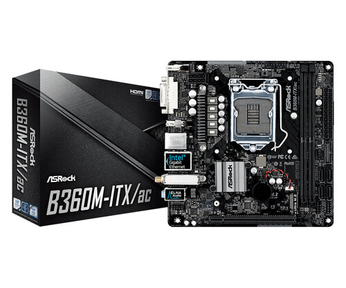 Περισσότερες πληροφορίες για "Asrock B360M-ITX/ac"