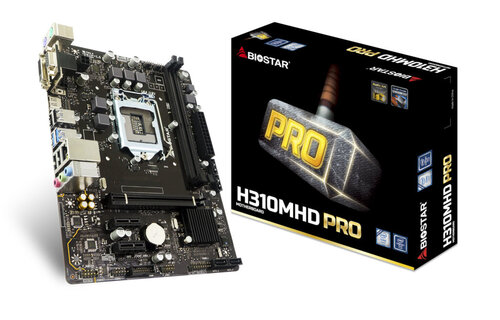Περισσότερες πληροφορίες για "Biostar H310MHD Pro"