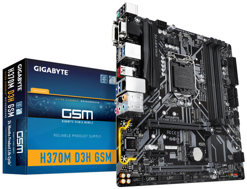 Περισσότερες πληροφορίες για "Gigabyte H370M D3H GSM"