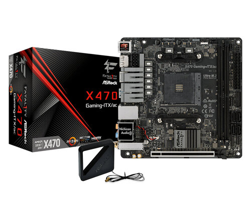 Περισσότερες πληροφορίες για "Asrock Fatal1ty X470 Gaming-ITX/ac"