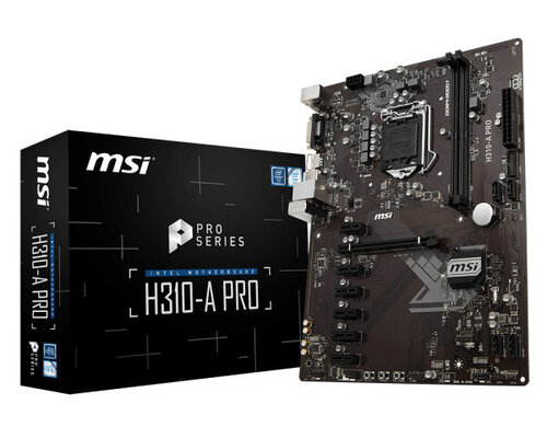 Περισσότερες πληροφορίες για "MSI H310-A PRO"