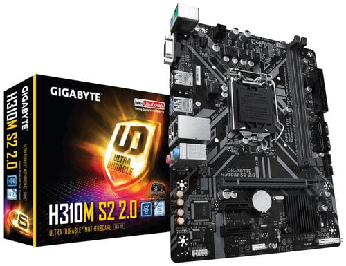 Περισσότερες πληροφορίες για "Gigabyte H310M S2 2.0"