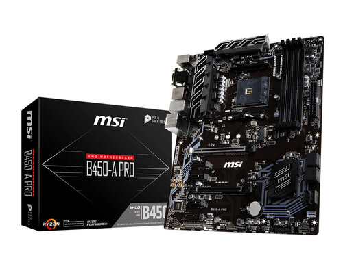 Περισσότερες πληροφορίες για "MSI B450-A PRO"