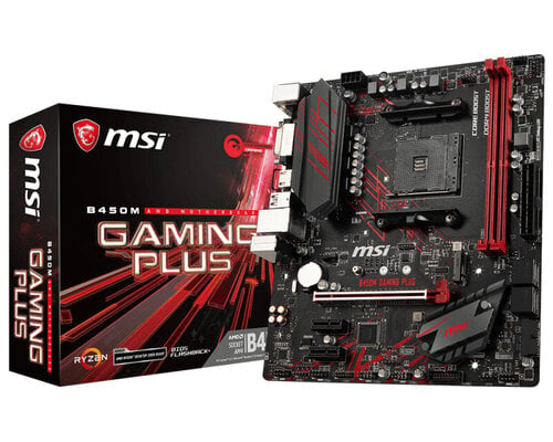 Περισσότερες πληροφορίες για "MSI B450M GAMING PLUS"