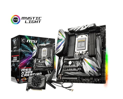 Περισσότερες πληροφορίες για "MSI MEG X399 CREATION"